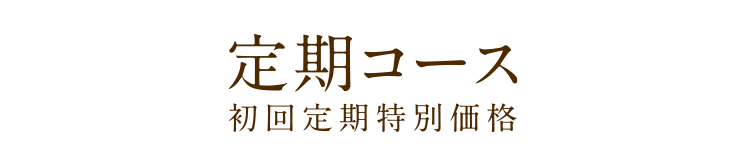定期コース 初回定期特別価格